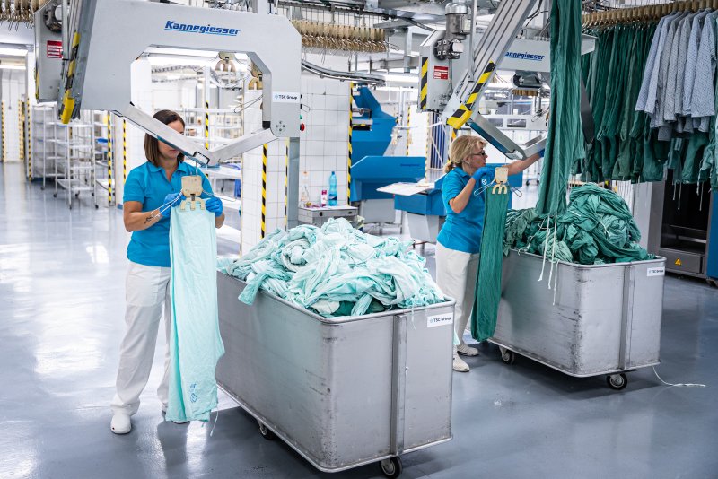 Profesionální přístup k praní prádla